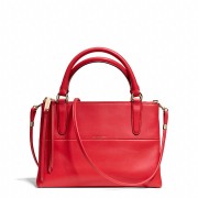 THE MINI BOROUGH BAG IN RETRO GLOVE TAN LEATHER(Coach) 代購