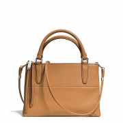 THE MINI BOROUGH BAG IN RETRO GLOVE TAN LEATHER(Coach) 代購