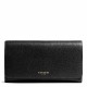 CHECKBOOK WALLET IN SAFFIANO LEATHER (Coach) 代購 