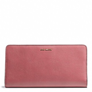 MADISON SKINNY WALLET IN LEATHER (Coach) 代購