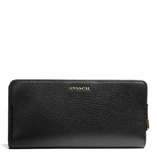 MADISON SKINNY WALLET IN LEATHER (Coach) 代購