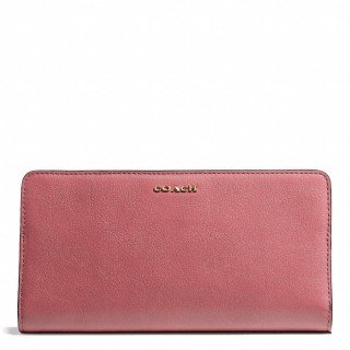 MADISON SKINNY WALLET IN LEATHER (Coach) 代購